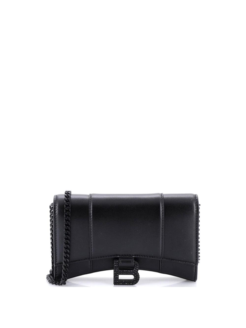 Balenciaga Hourglass Chain Wallet #252810B10B